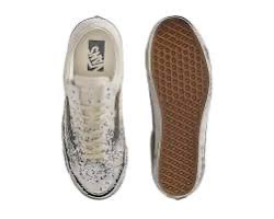 Vans LX Old Skool 36 -De Flippas “Paint Splatter" Tutledove / Beige Men’s Low Sneakers